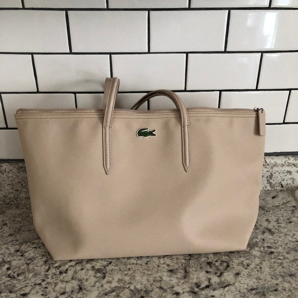 Lacoste Women's L.12.12 Concept Zip Tote Bag